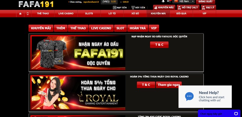 Rất nhiều ưu đãi được phát vào các sự kiện hàng tuần, hàng tháng